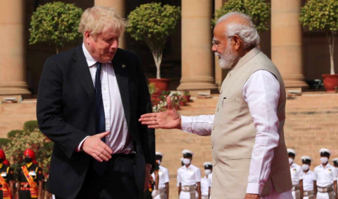 Британският премиер Борис Джонсън ще обсъди днес с индийския му